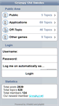 Mobile Screenshot of forum.grumpyoldswedes.se